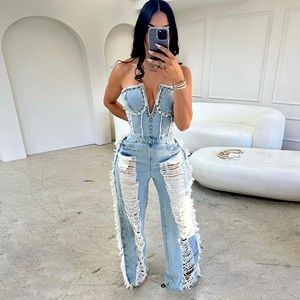Denim Jumpsuit